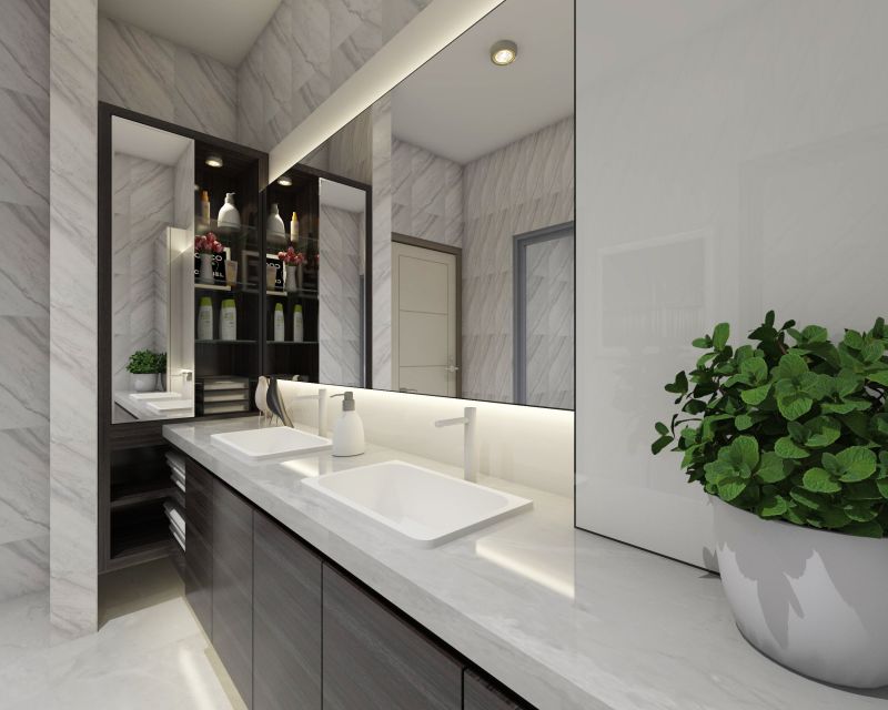 Bathroom with Smart Features