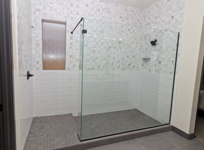 Large Format Tiles in Shower Design